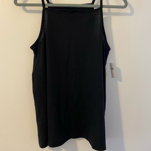 Old Navy black and white high neck tanks - Picture 1 of 4